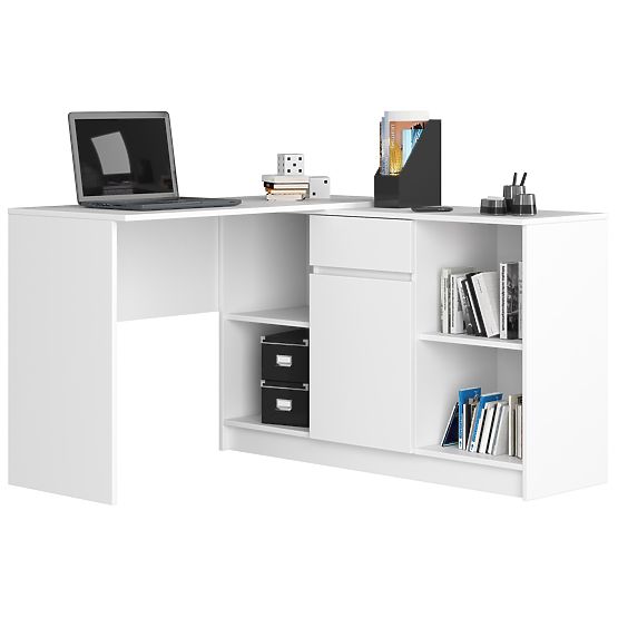 KOMODA B-17 120 cm 1 LADICA 1 VRATA PK BIJELA
