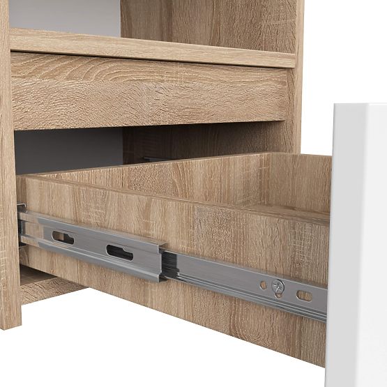 KOMODA CL1 PK HRAST SONOMA / BIJELA