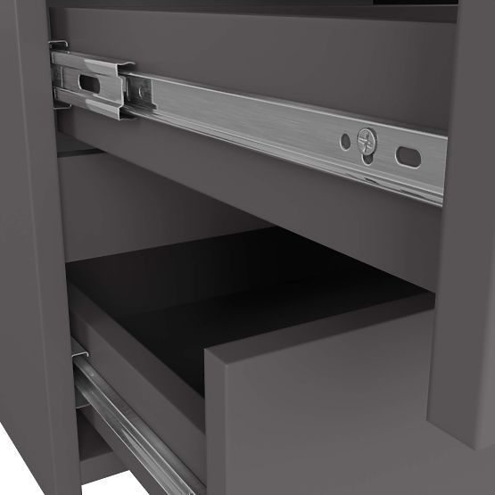 KOMODA CL100 6 LADICA PK SIVA