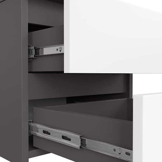 KOMODA CL2 2SZ CLP PK GRAFIT SIVA / BIJELA