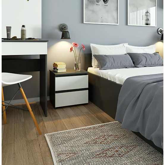 KOMODA CL2 2SZ CLP PK GRAFIT SIVA / BIJELA