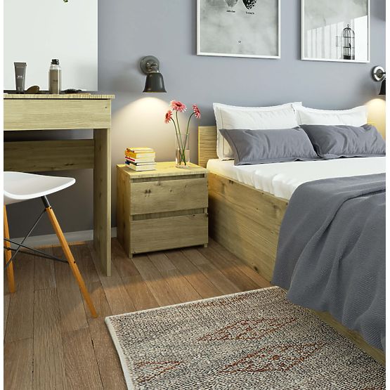 KOMODA CL2 2SZ CLP PK HRAST ARTISAN