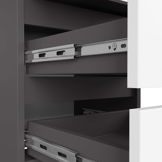 KOMODA CL3/40 GRAFITNO SIVA / BIJELA