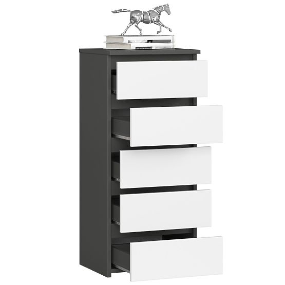 KOMODA CL5 PK GRAFIT SIVA / BIJELA