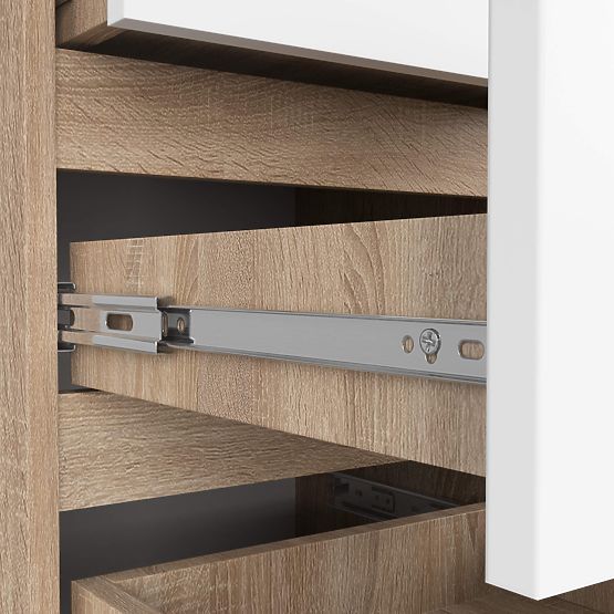 KOMODA CL5 PK HRAST SONOMA / BIJELA