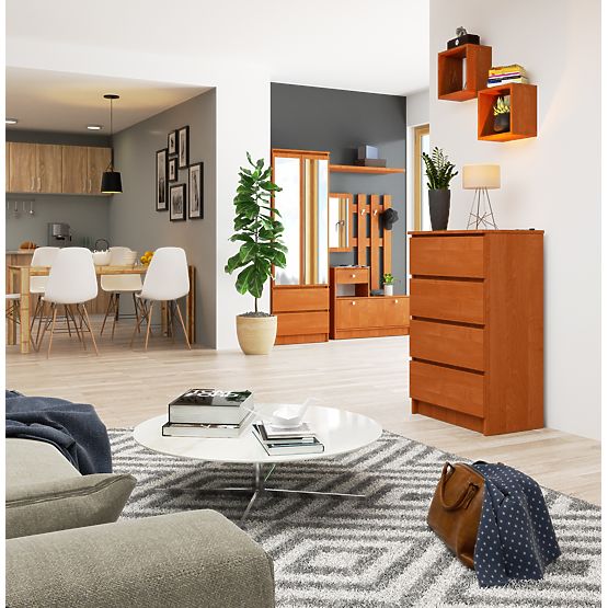 KOMODA K 60 cm 4 LADICE PK JAVOR