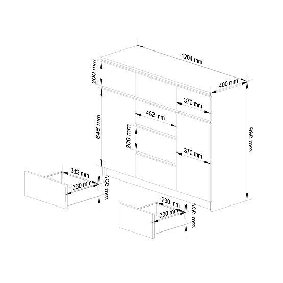 KOMODA K017 CLP PK BIJELA