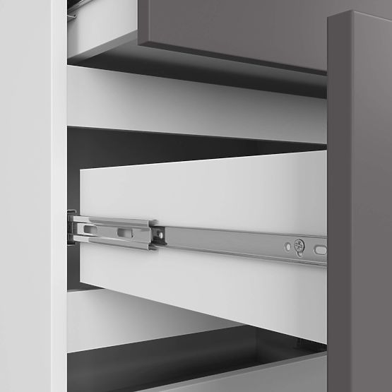 KOMODA K120 10SZ CLP PK BIJELA / SIVA