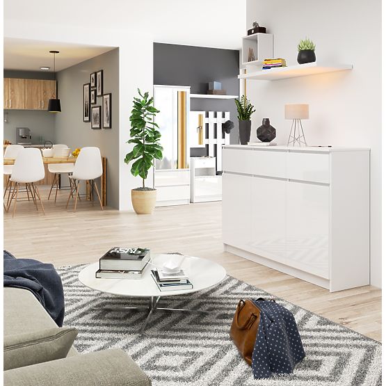 KOMODA K140 3D 3SZ CLP PK BIJELI SJAJ