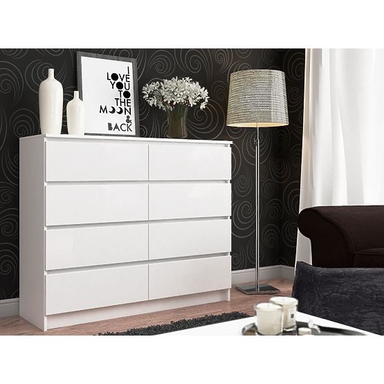 KOMODA K140 8SZ CLP PK BIJELA