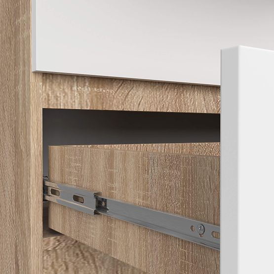 KOMODA K160 10SZ CLP PK HRAST SONOMA / BIJELA