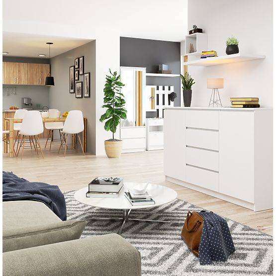 KOMODA K160 2D 4SZ CLP PK BIJELA