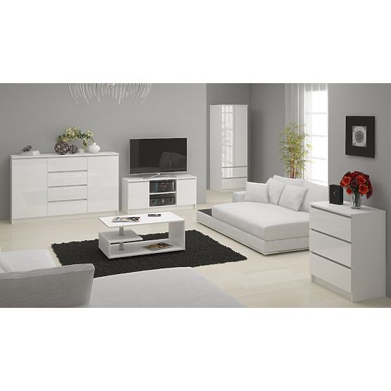 KOMODA K160 2D 4SZ CLP PK BIJELI SJAJ