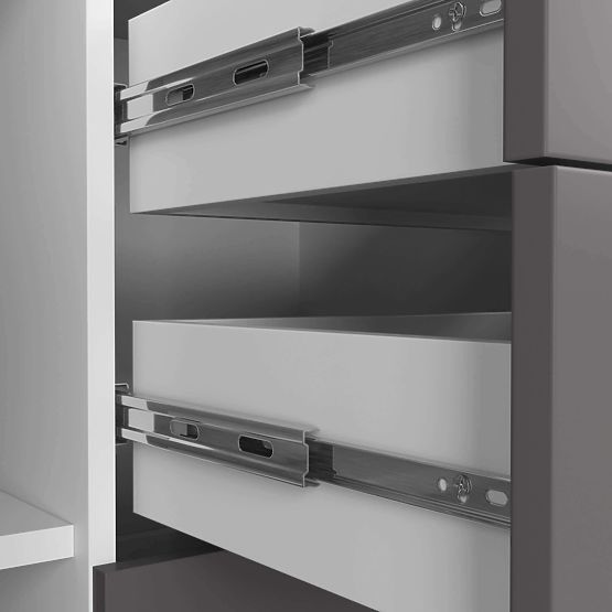 KOMODA K45 PK BIJELA / GRAFITNO SIVA