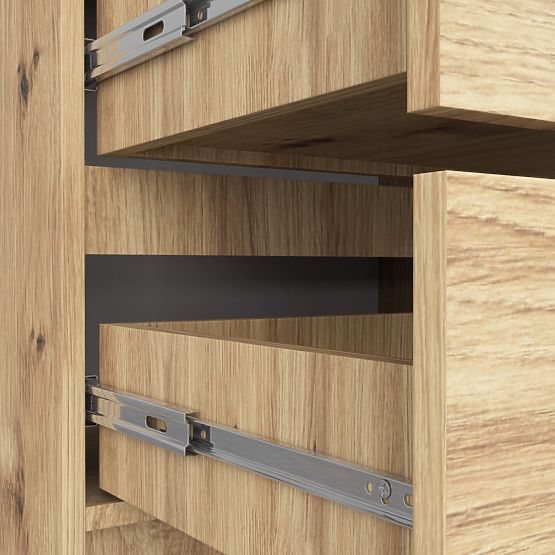 KOMODA K60 4 LADICE PK HRAST ARTISAN