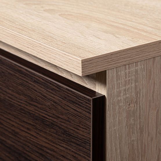 KOMODA K60 5 LADICA CLP PK HRAST SONOMA / WENGE