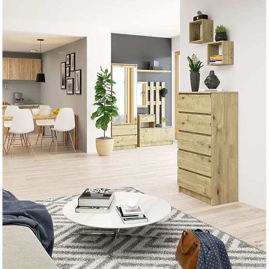 KOMODA K60 5SZ CLP PK HRAST ARTISAN