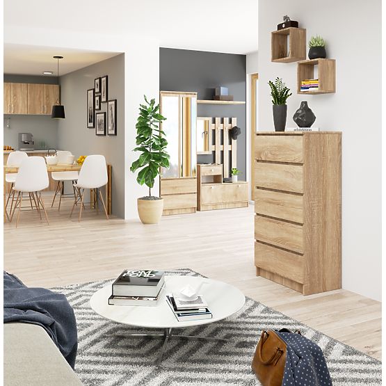 KOMODA K60 5SZ CLP PK HRAST SONOMA