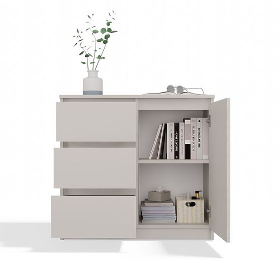 Komoda Malwa 1D3S KAŠMIR BEŽ