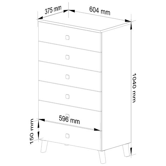 KOMODA MOBI K-06 BIJELA CRNA