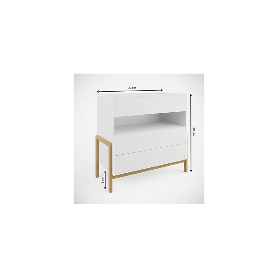 Komoda Viktor - bijela