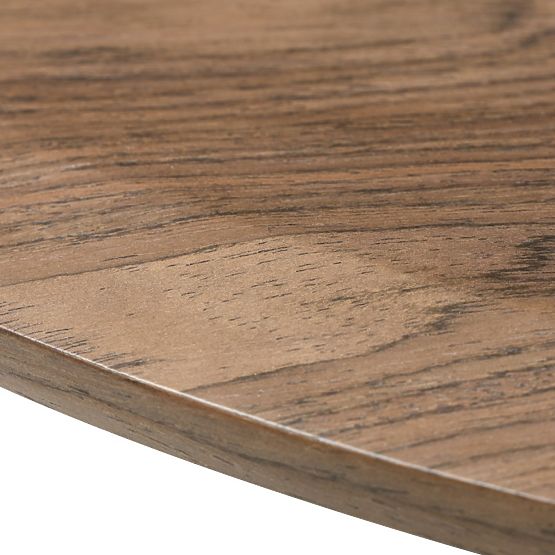 Konferencijski stolić Noku 80 cm, tamni orah