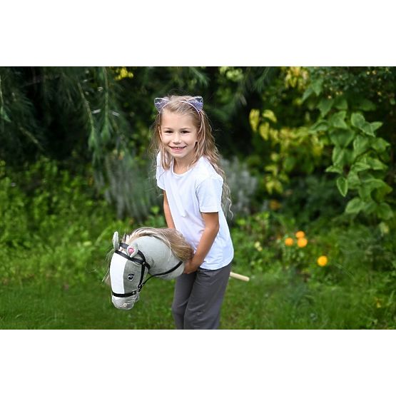 Konjić na štapu Hobby Horse Siwek Premium