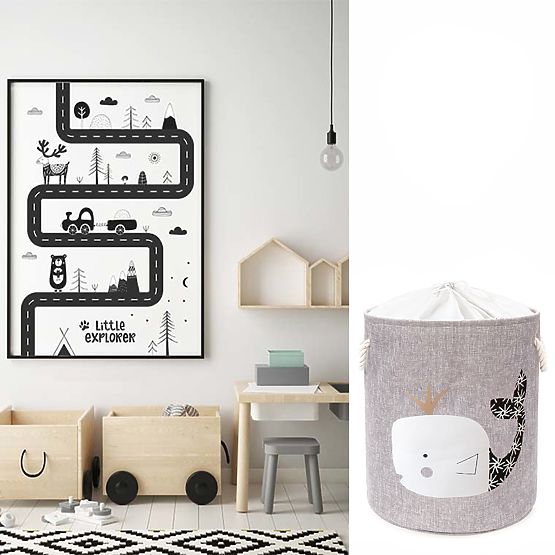 Košara za igračke XL - kit