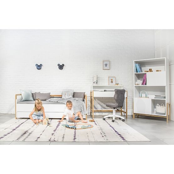 Krevet s uzglavljem Viktor 180 x 80 - bijeli