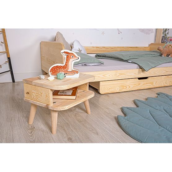 Krevet za uzgoj Nell 2u1 - prirodan