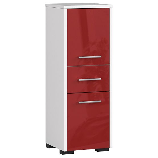 KUPAONSKI ORMARIĆ FIN STUP 30 2D 1SZ 85cm PK CRVENI SJAJ