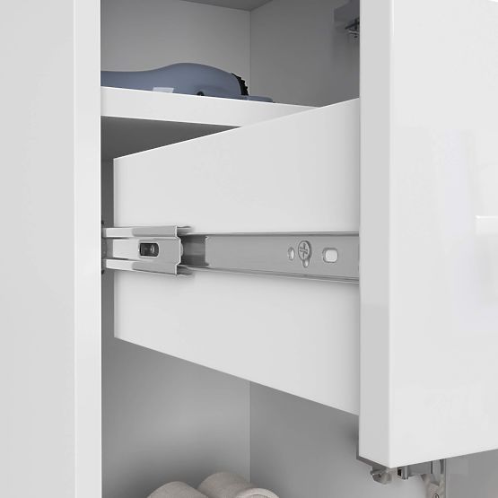 KUPAONSKI ORMARIĆ FIN STUPAC 30 2D 1SZ 85cm PK BIJELI SJAJ