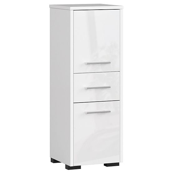 KUPAONSKI ORMARIĆ FIN STUPAC 30 2D 1SZ 85cm PK BIJELI SJAJ