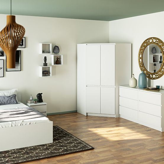 KUTNI ORMAR S100 4D CLP BIJELA