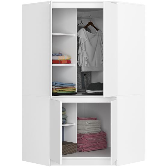 KUTNI ORMAR S100 4D CLP BIJELA