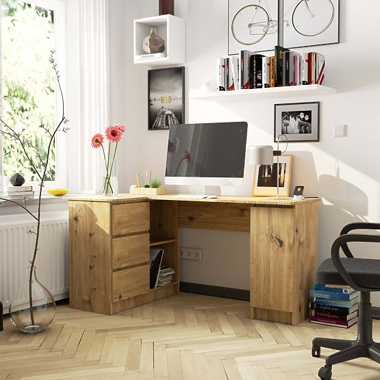 KUTNI PISAĆI STOL B20 CLP LIJEVORUKI PK HRAST ARTISAN