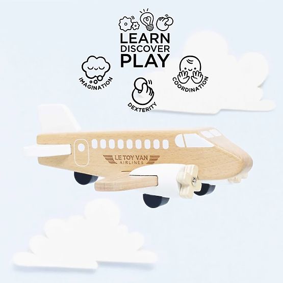 Le Toy Van Drveni avion