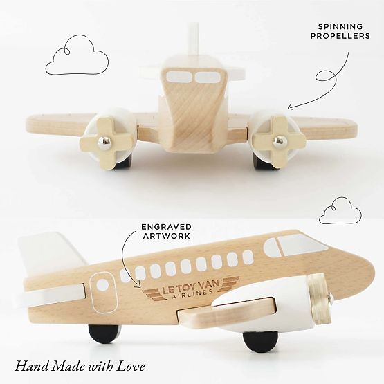 Le Toy Van Drveni avion