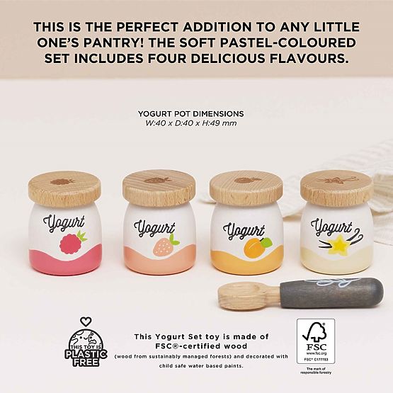 Le Toy Van Set jogurta