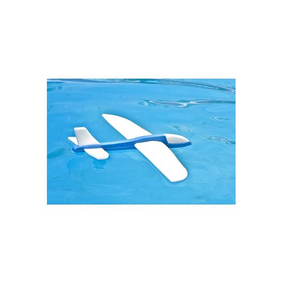 Avion za bacanje FLY-POP - plavi