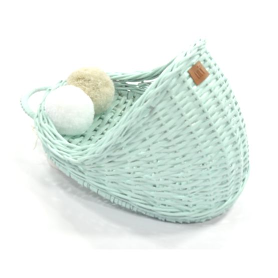 LILU Proutěný košík na stěnu