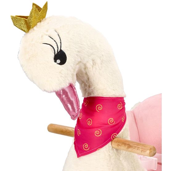 Ljuljačka konj kraljica labudova s kotačima