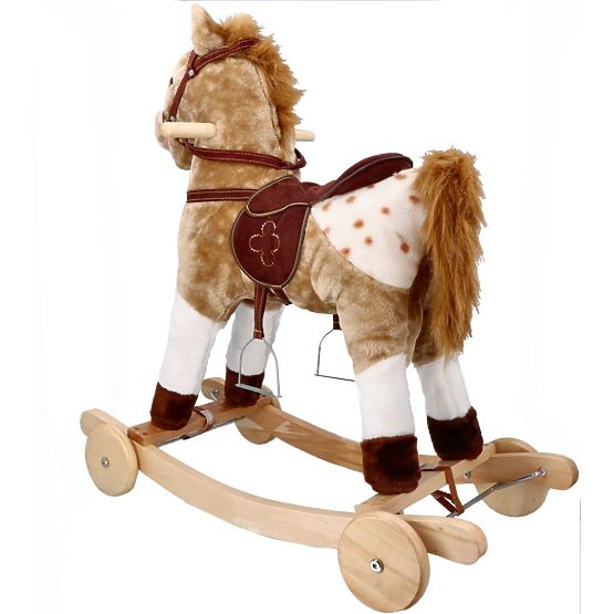 Ljuljački konj Mustang s kotačima