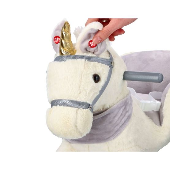 Ljuljajući jednorog sa sjedalom