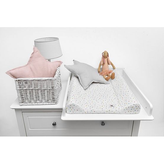 Lněný polštář Hvězda - růžový