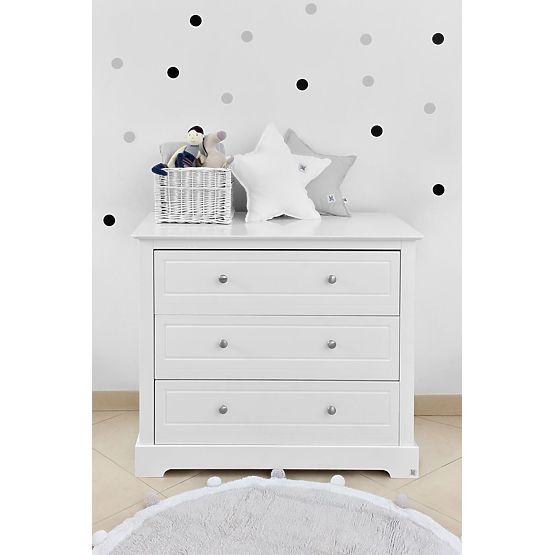 Lněný polštář Hvězda - šedý