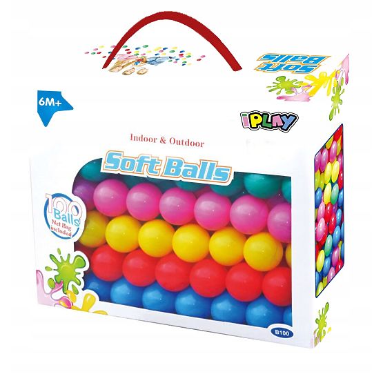 Loptice za bazen šator set 100 kom IPLAY