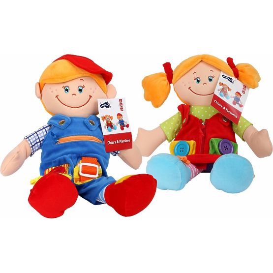 Lutke na kopčanje Klara i Marcel