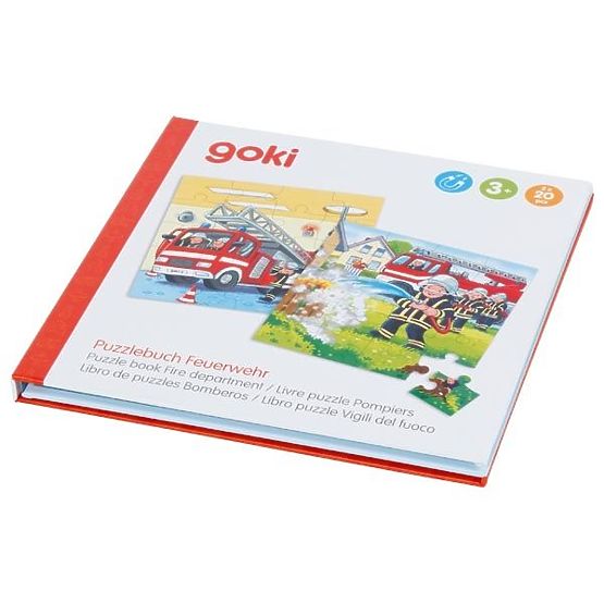 Magnetna knjiga puzzle Vatrogasci
