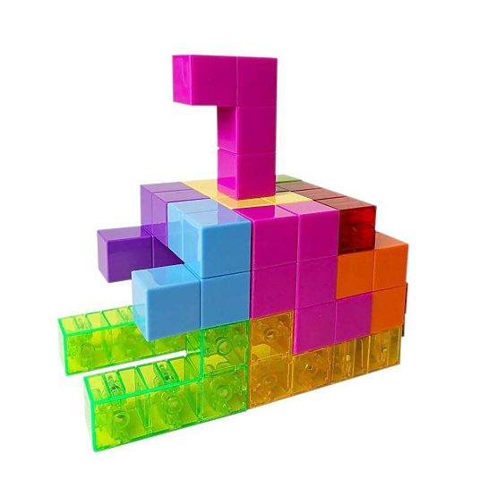 Magnetne kocke Magic Magnetic Cubes, 56 elemenata